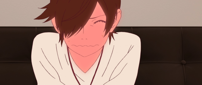 Araragi is the very image of teenage sexual frustration.
